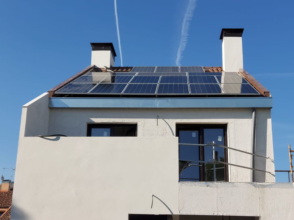 placas solares Villanueva de la Cañada